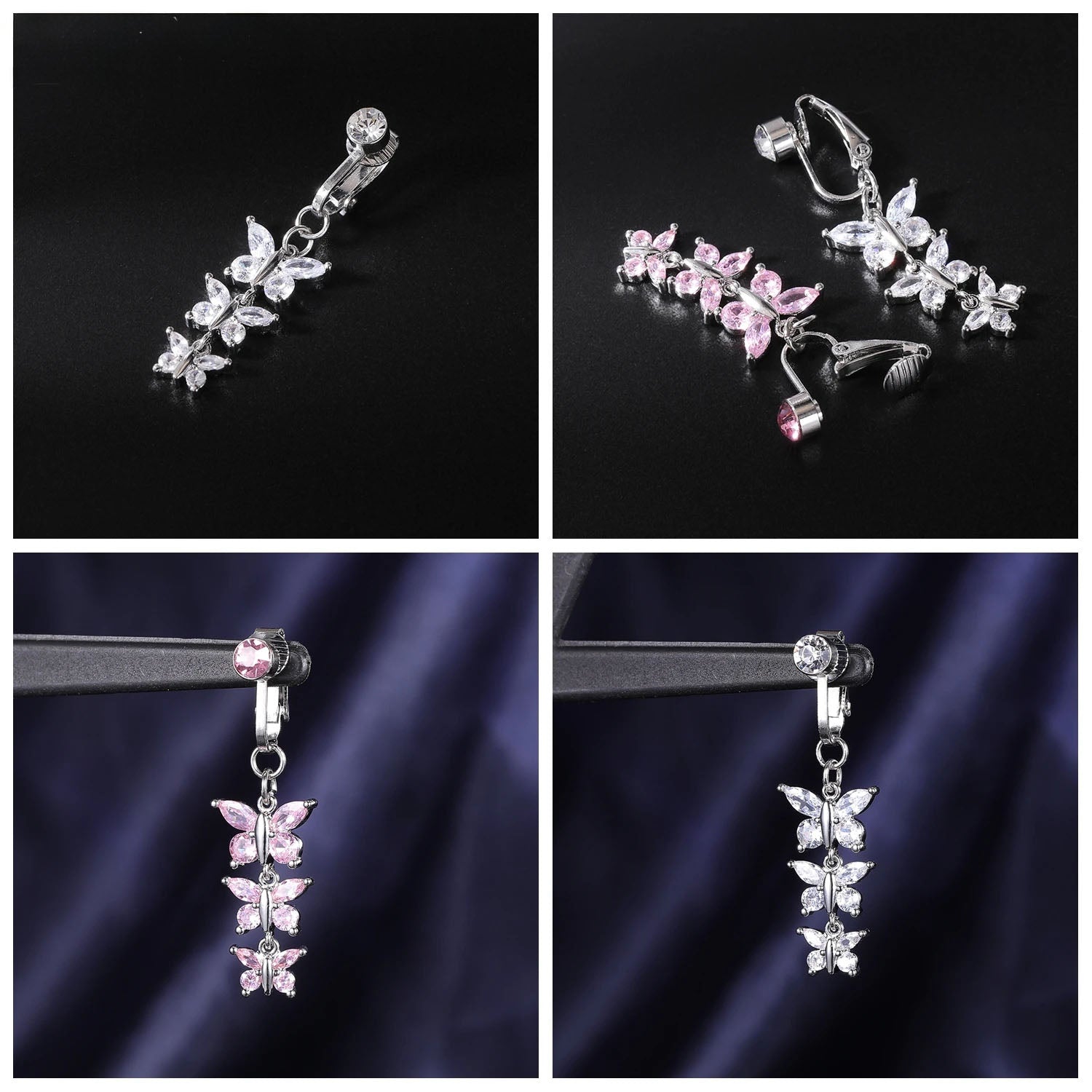 Clip-On Belly Button Piercing